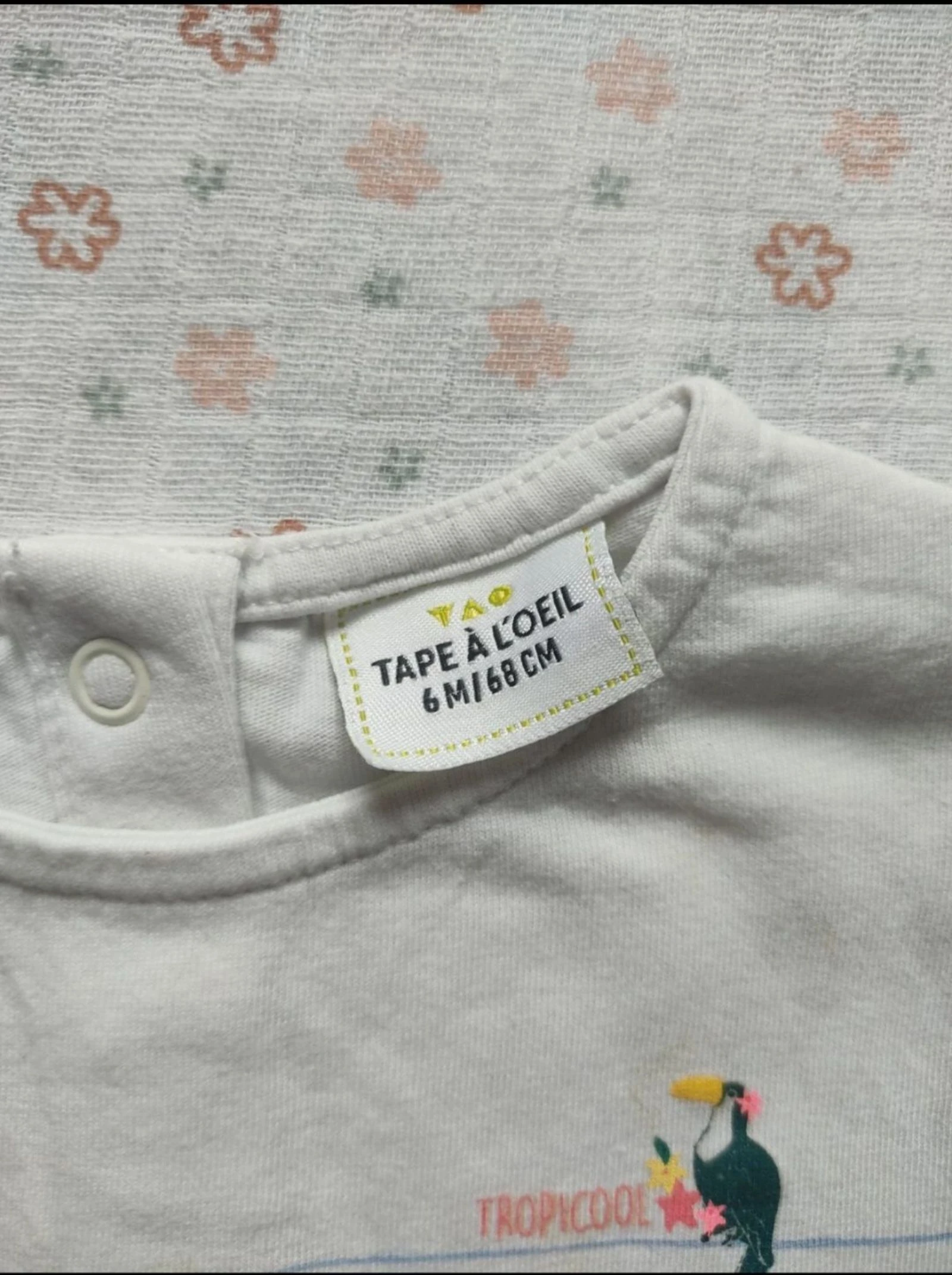 Lote de 3 camisetas de verano TAO y Obaïbi - Talla 6 meses - Muy buen estado – photo 11